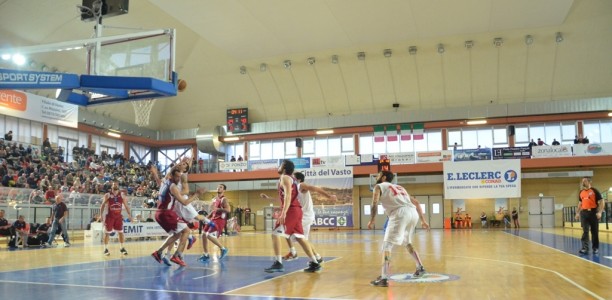 Stop interno per la BCC Vasto Basket sconfitta dalla Npc Rieti 53-48