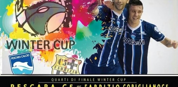 Winter Cup: il Pescara di Colini in campo con il Fabrizio Corigliano