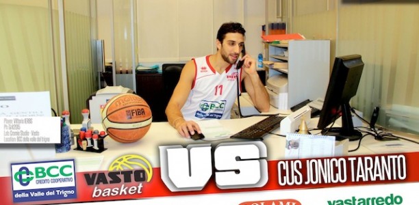 La BCC Vasto Basket in campo per affrontare Casa Euro Taranto e per la solidarietà
